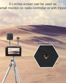 EV800D 5.8GHz 40CH Diversity FPV Goggles with DVR