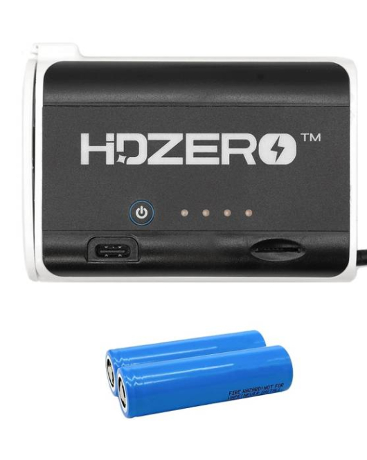 HDZero Rear-Mount Battery Case Bundle – FPV Goggles Battery Mount System