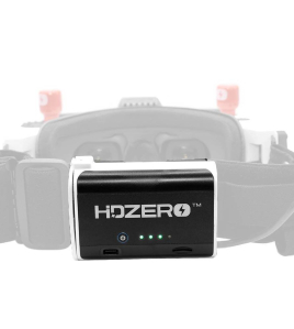 HDZero Rear-Mount Battery Case – FPV Goggles Balance Mount (No Batteries Included)