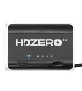 HDZero Rear-Mount Battery Case – FPV Goggles Balance Mount (No Batteries Included)