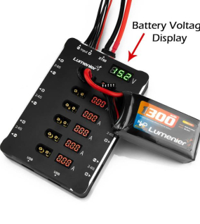 Lumenier ParaGuard PRO Safe Parallel Charging Board XT60 6-Port – Advanced LiPo Parallel Charger Board