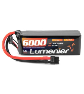 Lumenier 6000mAh 4S 35C LiPo Battery – XT60 High Capacity FPV Drone Battery