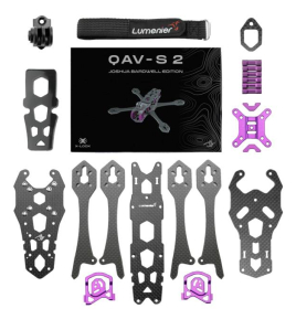 Lumenier QAV-S 2 Joshua Bardwell SE 5” Frame Kit – Freestyle FPV Drone Fram