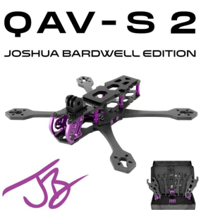 Lumenier QAV-S 2 Joshua Bardwell SE 5” Frame Kit – Freestyle FPV Drone Fram