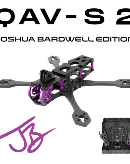 Lumenier QAV-S 2 Joshua Bardwell SE 5” Frame Kit – Freestyle FPV Drone Fram