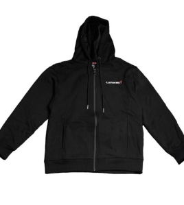 Lumenier Zippered Hoodie – Black FPV Drone Pilot Hoodie