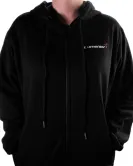 Lumenier Zippered Hoodie – Black FPV Drone Pilot Hoodie