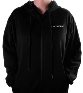 Lumenier Zippered Hoodie – Black FPV Drone Pilot Hoodie