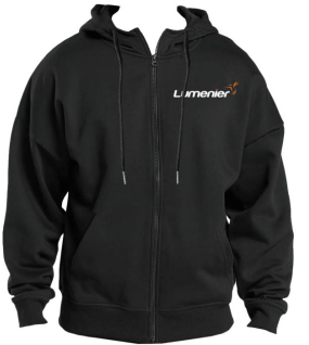 Lumenier Zippered Hoodie – Black FPV Drone Pilot Hoodie