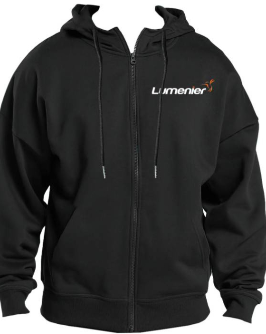 Lumenier Zippered Hoodie – Black FPV Drone Pilot Hoodie