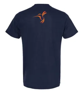Lumenier T-Shirt – Navy Blue FPV Drone Pilot Apparel