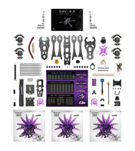 Beginner DIY FPV Drone Kit – QAV-S 2 Joshua Bardwell SE 5” Analog FPV Drone Build Kit