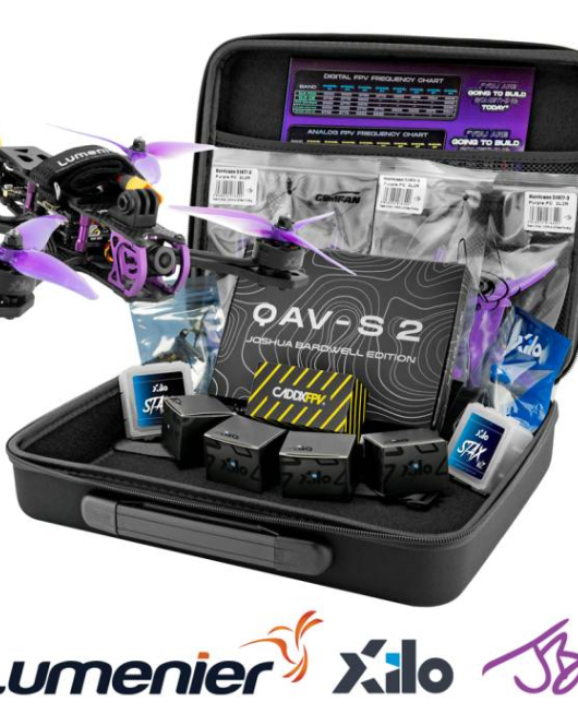 Beginner DIY FPV Drone Kit – QAV-S 2 Joshua Bardwell SE 5” Analog FPV Drone Build Kit