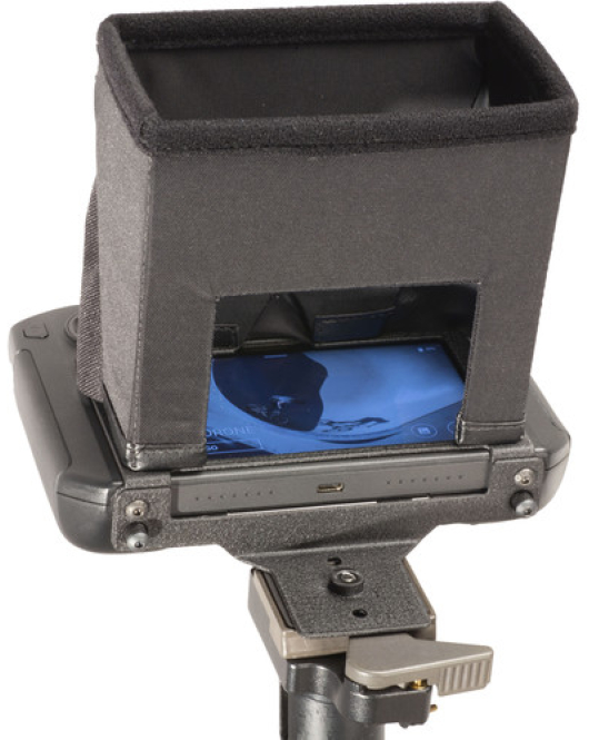 Hoodman Aviator Magnetic Sunshade Hood with Tripod Mount for DJI Smart & RC Controllers