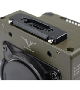 FREEFLY NATO Rail Mount for Ember S5K &amp; Wave Cameras – 2.4 Inch Aluminum Quick Release Rail