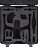 HPRC Wheeled Hard Case with Foam for DJI Inspire 2 – Rugged Travel and Protective Drone Case
