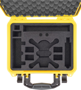 HPRC SPK2300 Hard-Shell Case for DJI Spark Fly More Combo – Yellow | Protective Travel Drone Case