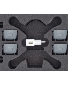 HPRC SPK2300 Hard-Shell Case for DJI Spark Fly More Combo – Yellow | Protective Travel Drone Case