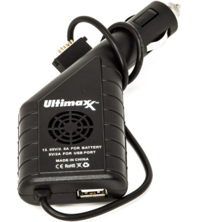 Ultimaxx Car Charger for DJI Spark Battery – Portable 12V/24V Vehicle Charger