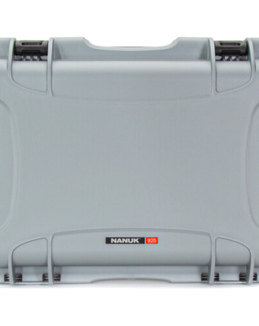 Nanuk 925 Hard Case for DJI FPV Drone System – Silver | Rugged Waterproof Travel Drone Case