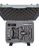 Nanuk 925 Hard Case for DJI FPV Drone System – Silver | Rugged Waterproof Travel Drone Case