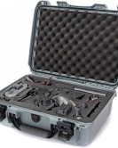 Nanuk 925 Hard Case for DJI FPV Drone System – Silver | Rugged Waterproof Travel Drone Case