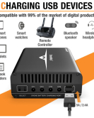 ENERGEN DroneMax Charger for 4× DJI Mavic Pro & Mavic Pro Platinum Batteries – Multi-Battery Fast Charging Hub