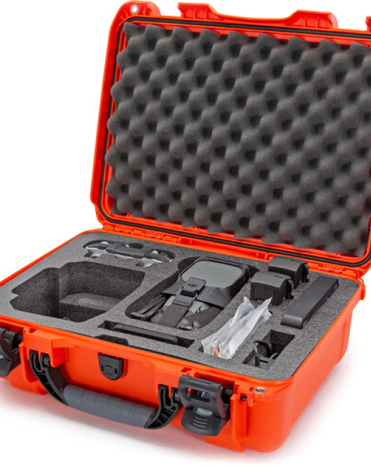 Nanuk 925 Waterproof Hard Case for DJI Mavic 3 – Orange | Rugged Protective Drone Case