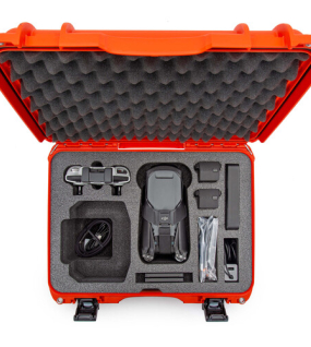 Nanuk 925 Waterproof Hard Case for DJI Mavic 3 – Orange | Rugged Protective Drone Case