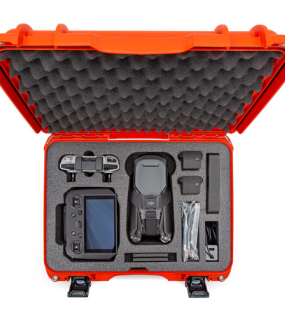 Nanuk 925 Waterproof Hard Case for DJI Mavic 3 – Orange | Rugged Protective Drone Case