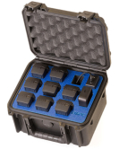 Go Professional Cases Hard Case for 8 x DJI Mavic 3 Batteries – Durable Travel Storage