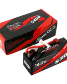 Gens Ace 5300mAh 4S 14.8V 60C LiPo RC Hard Case Battery with Deans Connector – High Power RC Car & Drone Battery