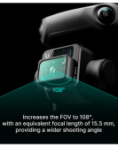Ulanzi 108° 15mm Wide-Angle Lens for DJI Mavic 3 – Ultra-Wide Cinematic Drone Camera Lens