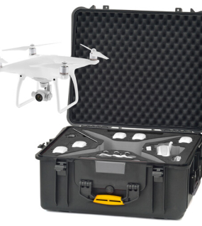 HPRC Hard-Shell Waterproof Travel Case for DJI Phantom 4 Series – Rugged Protective Drone Case