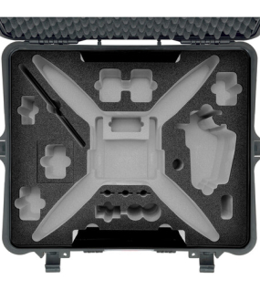 HPRC Hard-Shell Waterproof Travel Case for DJI Phantom 4 Series – Rugged Protective Drone Case