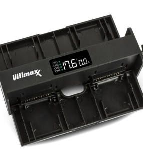 Ultimaxx 4-Port Folding Battery Charging Hub for DJI Mavic 2 Pro/Zoom – Portable Multi-Battery Charger