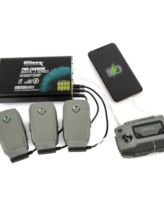 Ultimaxx Ultimate Series Intelligent Rapid Pro Charger for DJI Mavic 2 – Fast & Smart Drone Battery Charging