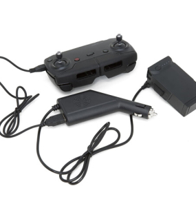 Ultimaxx Battery Car Charger with USB for DJI Mavic Air – Portable On-the-Go Drone Charger