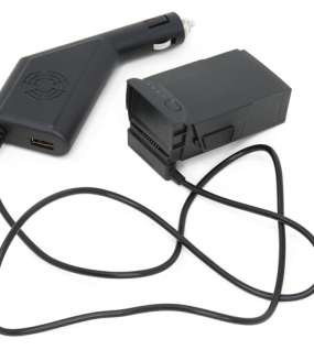 Ultimaxx Battery Car Charger with USB for DJI Mavic Air – Portable On-the-Go Drone Charger