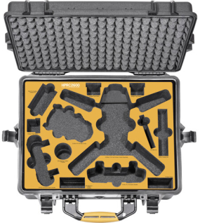 HPRC 2600 Series Hard-Shell Case for DJI Mavic 3 Pro Cine & Mini 4 Pro – Rugged Waterproof Travel Drone Case