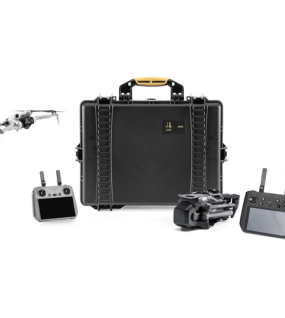 HPRC 2600 Series Hard-Shell Case for DJI Mavic 3 Pro Cine & Mini 4 Pro – Rugged Waterproof Travel Drone Case