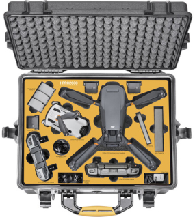 HPRC 2600 Series Hard-Shell Case for DJI Mavic 3 Pro Cine & Mini 4 Pro – Rugged Waterproof Travel Drone Case