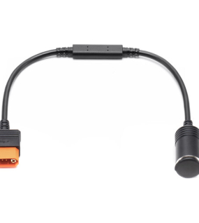 DJI SDC to 12V Car Charger Cable – 1.3ft Portable Car Charging Solution