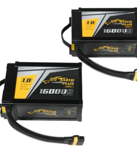 Inspired Flight Tattu Plus 1.0 16000mAh Battery Set for IF1200A Drone – High-Capacity Smart LiPo 2-Pack
