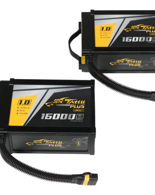 Inspired Flight Tattu Plus 1.0 16000mAh Battery Set for IF1200A Drone – High-Capacity Smart LiPo 2-Pack