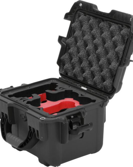 Foama Carry-On Case with Foam Insert for DJI Neo Fly More Combo – Black/Red, 8.8L | Protective Travel Drone Case Foama Carry-On Case with Foam Insert for DJI Neo Fly More Combo – Black/Red, 8.8L | Protective Travel Drone Case