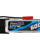Gens Ace 600mAh 1S 45C 3.7V LiPo Battery Pack with JST-SYP Plug – High Performance Micro Drone Battery