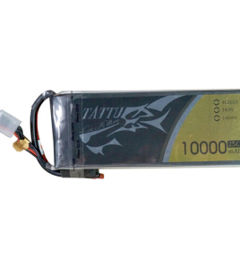 Tattu 10000mAh 4S 14.8V LiPo Battery Pack (No Plug) – High Capacity RC &amp; Drone Power Battery