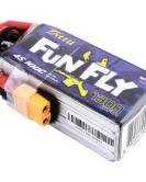 Tattu Funfly 1300mAh 4S 100C 14.8V LiPo Battery Pack with XT60 Plug – FPV Practice & Freestyle Drone Battery