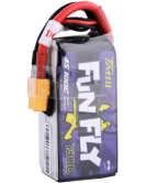 Tattu Funfly 1300mAh 4S 100C 14.8V LiPo Battery Pack with XT60 Plug – FPV Practice & Freestyle Drone Battery